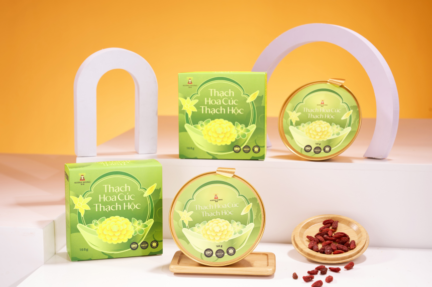 Latest company Cases about OEM Chrysanthemum Jelly Case Study | Vietnam Brand Nương Nương