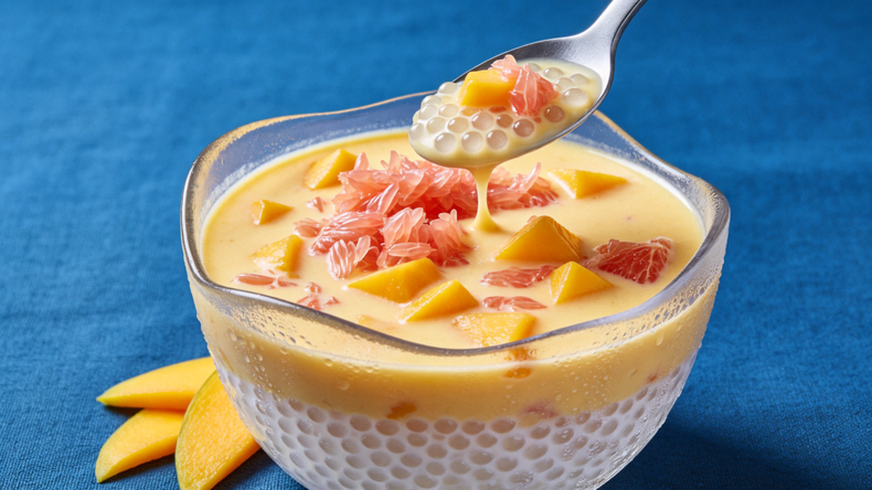 Latest company Cases about Who Can Say No To Refreshing Mango Pomelo Sago?