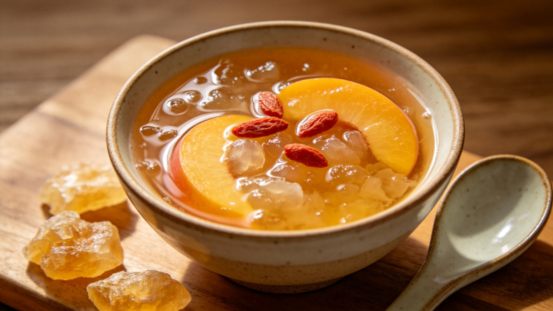 Latest company Cases about Peach Gum Benefits: Complete Guide to This Plant-Based Collagen Superfood 