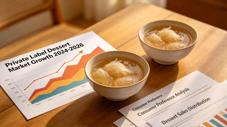 Latest company Cases about Why Private Label Desserts Are Dominating 2026: Data-Backed Insights for OEM Buyers