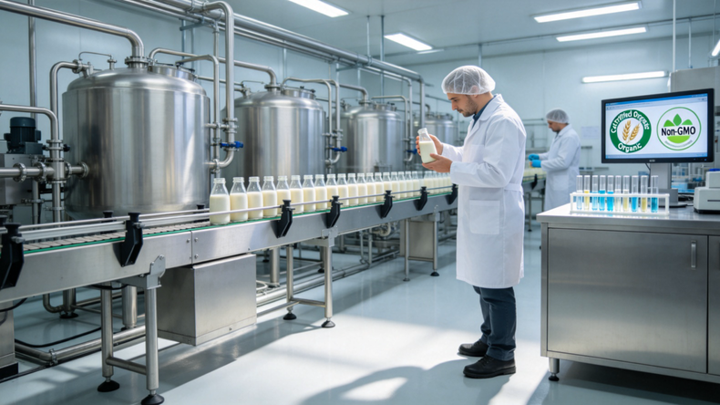Latest company Cases about Navigating Plant-Based Milk OEM Compliance: Certifications Every B2B Buyer Must Verify | ZeaGrove