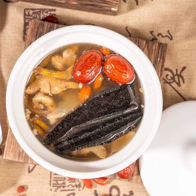 Good price Slow-Simmered Herbal Reishi & Dendrobium Chicken Soup – A Natural Remedy for Strength, Energy, and Immune Support in Every Bowl online