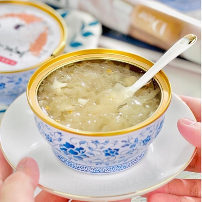 Buy Golden Osmanthus Tremella Dessert Herbal Collagen Vegan Nourishing Ready to Eat  Functional Food Traditional Chinese Wellness online manufacture