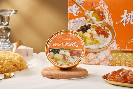 Buy Light And Nourishing Peach Gum Tapioca All In Bowl Featuring Sugar Offering Healthy Taste and Quick Ready To Eat Sweet Treat online manufacture