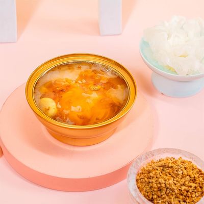 Good price Chinese Osmanthus Chestnut Stewed Peach Gum Resin Dessert With Glutinous Rice online