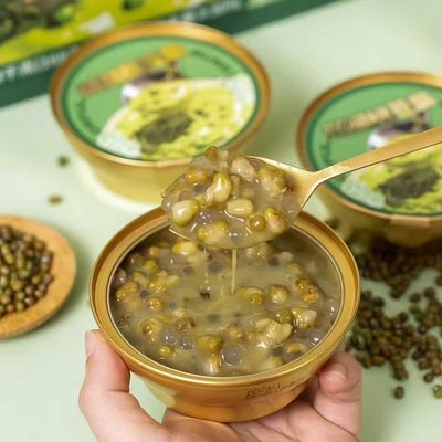 Good price Pandan Mung Bean  Lotus Seed  Drink – Ready-to-Eat Plant-Based No Sugar Added Herbal Dessert  Clean Label online