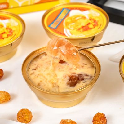 Good price Herbal Peach Gum Drink with Mango and Pomelo 168g Ready to Eat Nourishing Beauty Jelly Supports Moisture Balance and Daily Wellness Plant Based Functional Dessert online