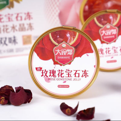 Good price Rose Herbal Jelly Dessert 168g Ready to Eat Functional Food with Pomegranate Juice and Water Chestnut Supports Daily Health and Hydration Plant Based Convenient Nourishing Snack for Wellness online