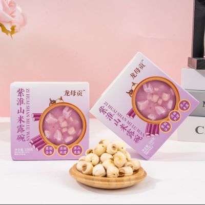 Good price Purple Yam Grain Bowl with Lotus Seed and Lily Bulb Plant-Based Chinese Superfood Breakfast online