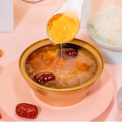 Good price herbal natural Ginger Date Osmanthus Stewed Peach Gum soup for Skin Health Natural Collagen Women's Wellness and Beauty from Within online