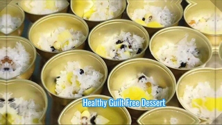 Healthy Peach Gum Dessert Ready to Eat